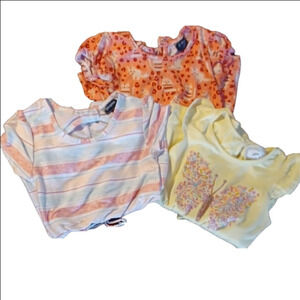 PICAPINO 2 AND BTEEN,1. BUNDLE OF THREE ROMPERS, 2 PICAPINO 24M BTEEN 2T